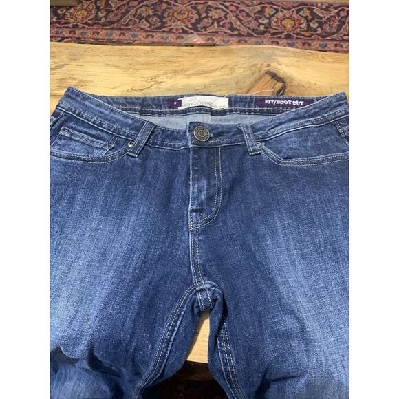 Vigoss Collection Boot Cut Fit Jeans‎ Sz. 9/10 Super Cute Denim Pants - Picture 1 of 5